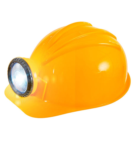 Widmann SRL Bouwhelm bob de bouwer met lamp