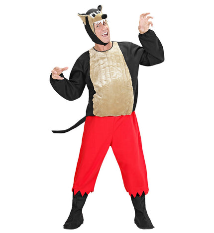 Widmann SRL Boze wolf kostuum Roodkapje