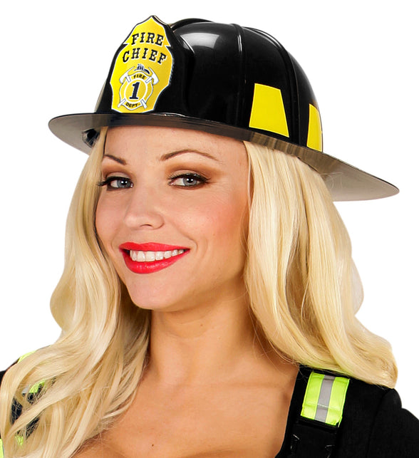 Widmann SRL Brandweerhelm zwart