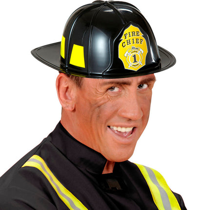 Widmann SRL Brandweerhelm zwart