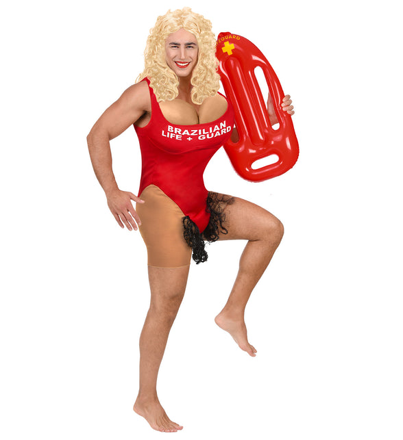 Widmann SRL Braziliaanse lifeguard pak volwassenen