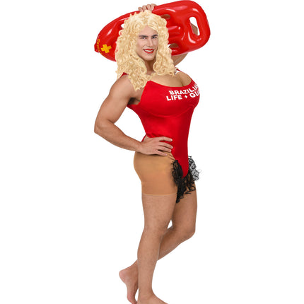 Widmann SRL Braziliaanse lifeguard pak volwassenen