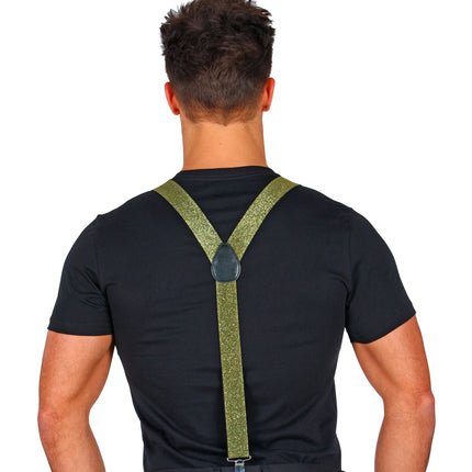 Widmann SRL bretel lurex goud