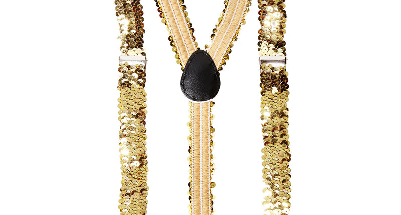 Widmann SRL bretel pailletten goud