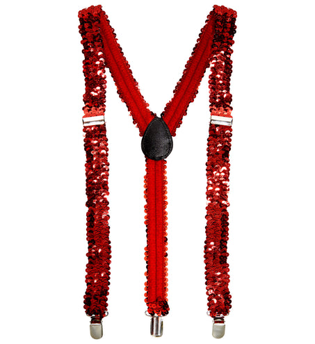 Widmann SRL bretel pailletten rood