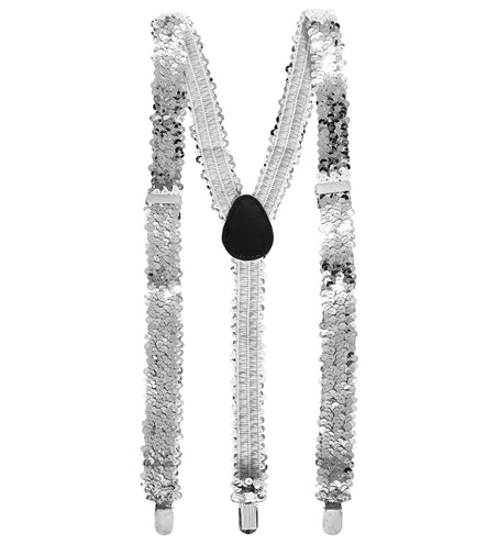 Widmann SRL bretel pailletten zilver