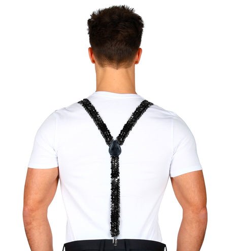 Widmann SRL bretel pailletten zwart