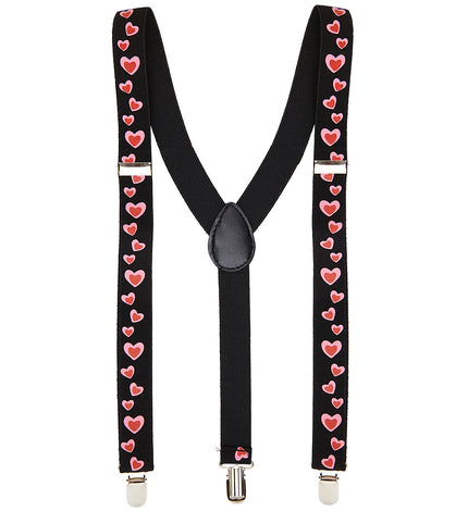 Widmann SRL Bretels met hartjes