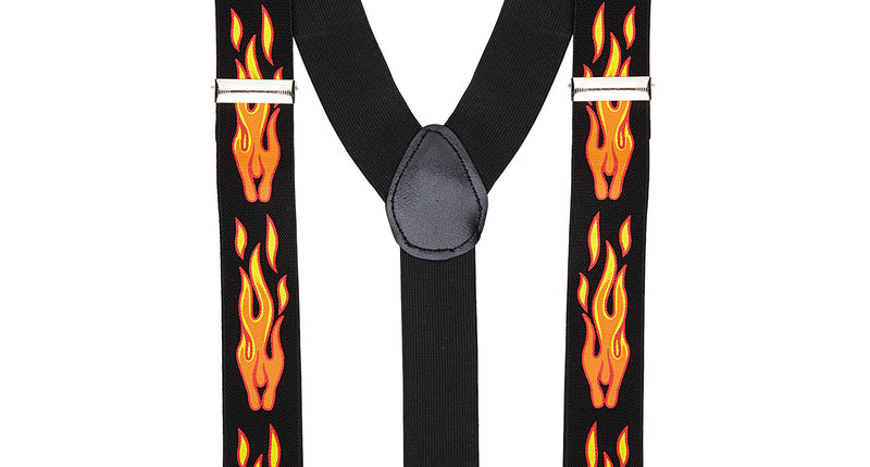 Widmann SRL Bretels met vlammen