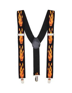 Widmann SRL Bretels met vlammen
