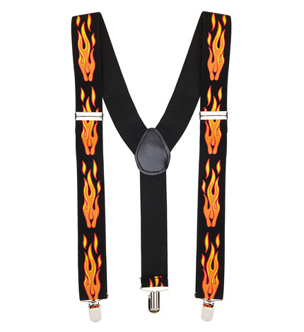 Widmann SRL Bretels met vlammen