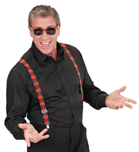 Widmann SRL Bretels schotse ruit