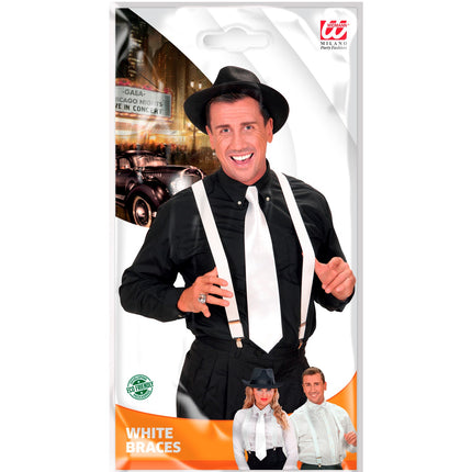 Widmann SRL Bretels wit verstelbaar