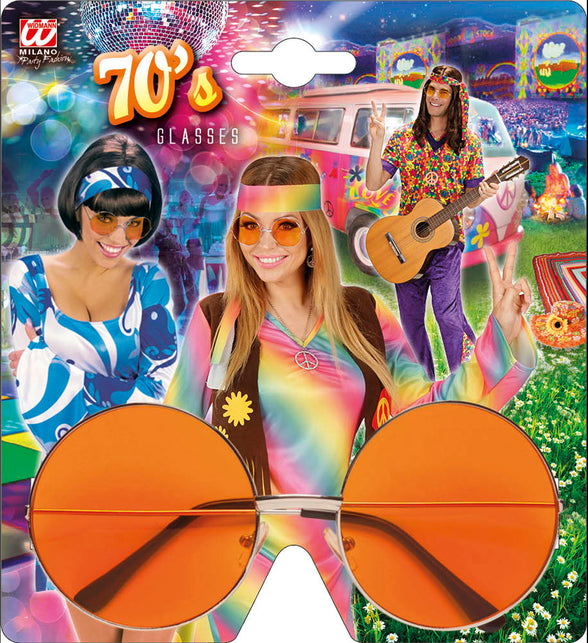 Widmann SRL Bril 70-er jaren Flower Power
