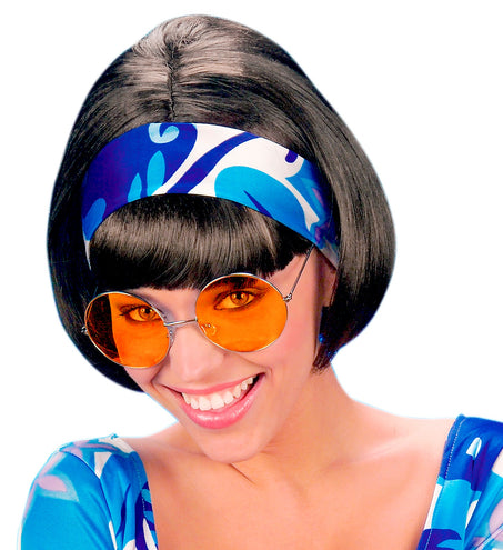 Widmann SRL Bril 70-er jaren Flower Power