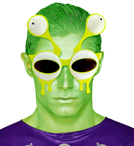 Widmann SRL Bril Alien met dubbele ogen