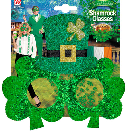 Widmann SRL Bril, Klavertjes "St.Patrick'S Day"