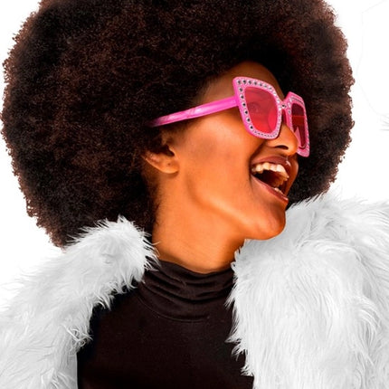 Widmann SRL Bril roze met strass Fleur