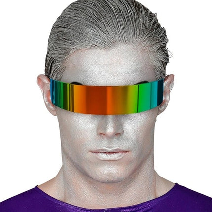 Widmann SRL Bril spiegelglas regenboog Stijn