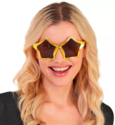 Widmann SRL Bril sterren goud Bram