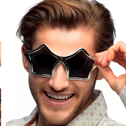 Widmann SRL Bril sterren zilver Sara