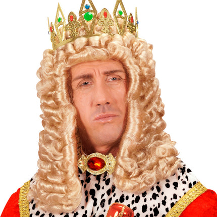 Widmann SRL Broche rode steen maxi