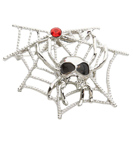 Widmann SRL Broche spinnenweb met spinnen