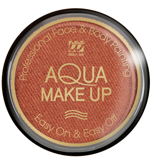 Widmann SRL Bronze schmink aqua metallic