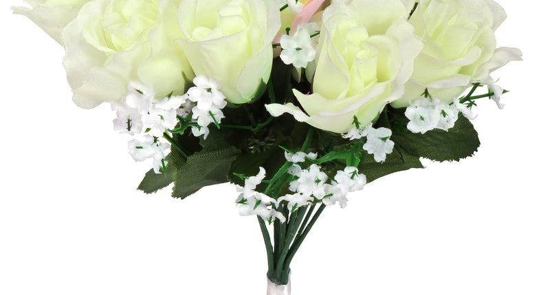 Widmann SRL Bruidsboeket witte rozen