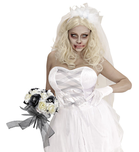 Widmann SRL Bruidsboeket zombie bruid nep rozen