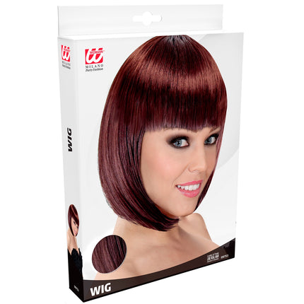 Widmann SRL Bruine pruik Lou Lou