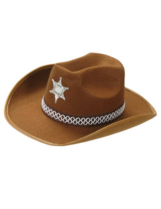 Widmann SRL Bruine sherrif hoed