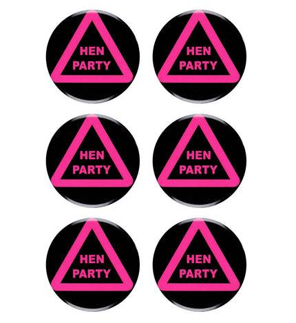 Widmann SRL Buttons vrijgezellenfeest broche hen party