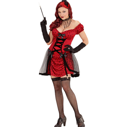 Widmann SRL Cabaret meisje kostuum Chantal