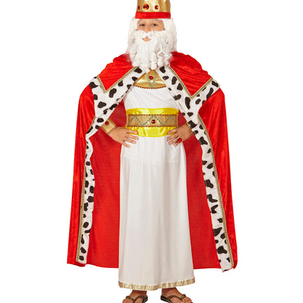 Widmann SRL Cape koning voor kinderen