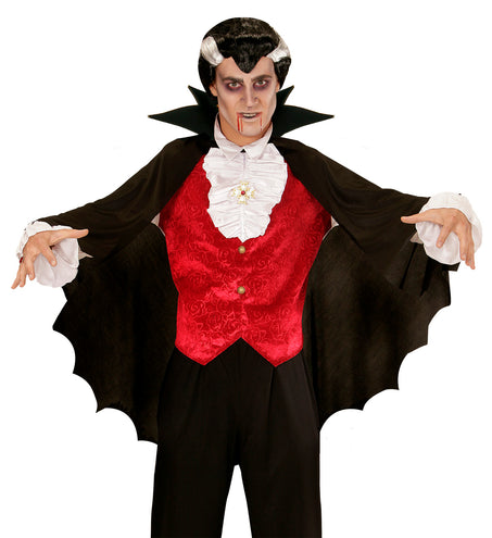 Widmann SRL Cape vampier met kraag zwart
