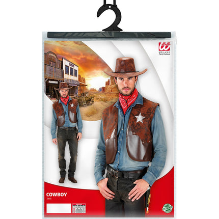 Widmann SRL Carnavalsoutfit cowboyvest Jayden