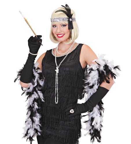 Widmann SRL Charleston hoofdband goud glitter