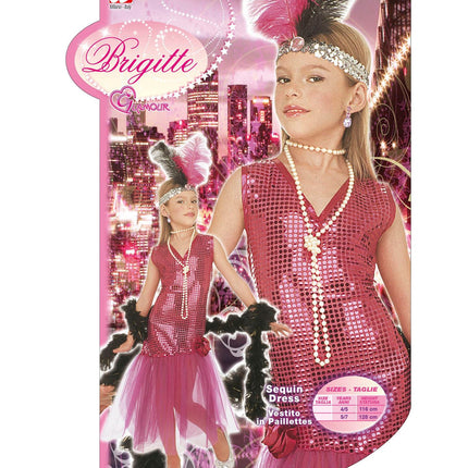 Widmann SRL Charleston jurk Brigitte kind 116cm