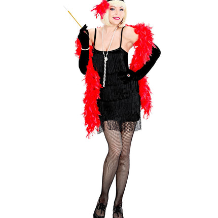 Widmann SRL Charleston jurkje Flapper zwart