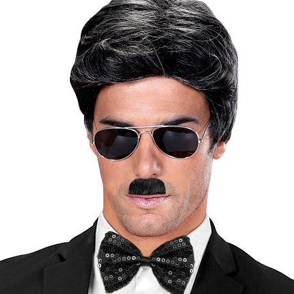 Widmann SRL Charley Chaplin snor zwart