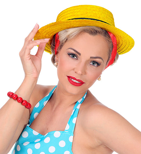 Widmann SRL Chevalier hoed Lou Bandy geel