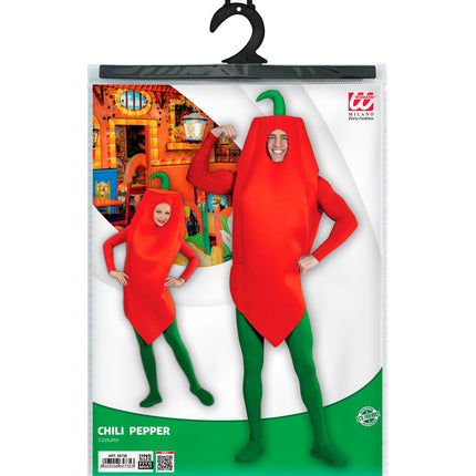 Widmann SRL Chilipeper kostuum heren
