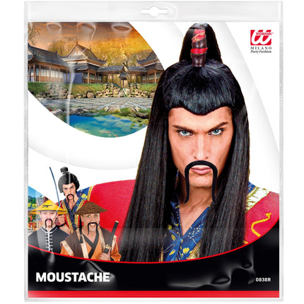 Widmann SRL Chinese snor zwart