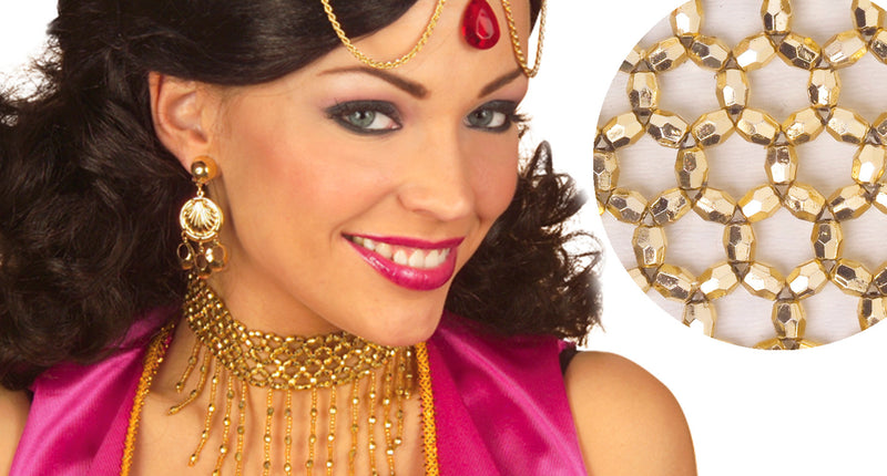 Widmann SRL Choker ketting met parels goud