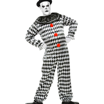 Widmann SRL Circus clown pak Stef heren