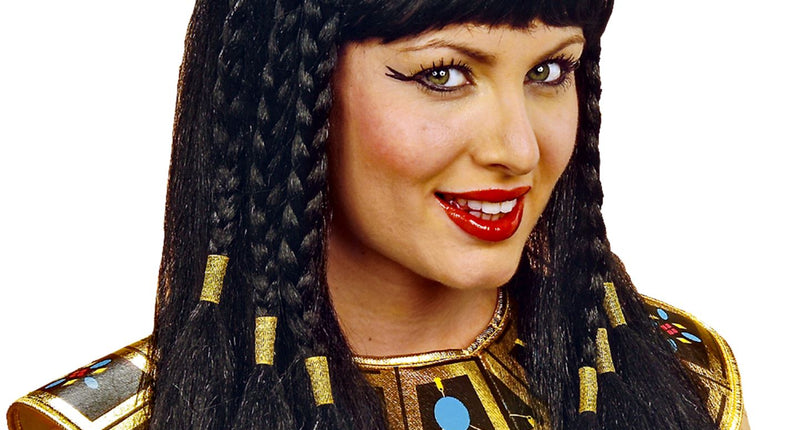 Widmann SRL Cleopatra pruik koningin van de Nijl