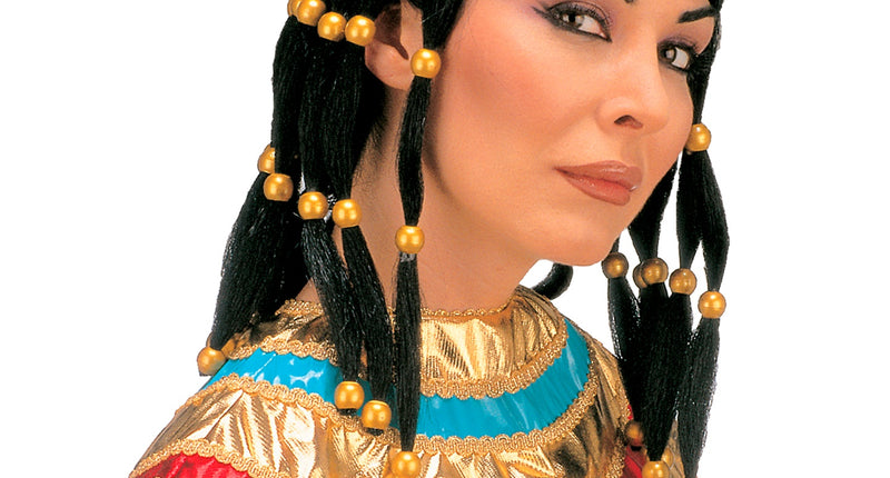 Widmann SRL Cleopatra pruik met slang