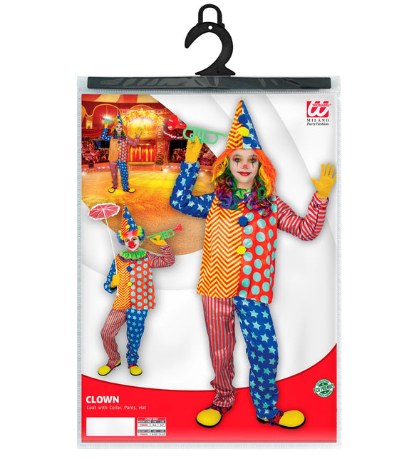 Widmann SRL Clown kostuum Bollie kinderen