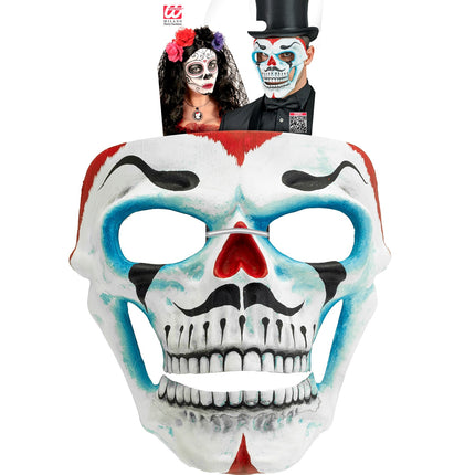 Widmann SRL Clown schedel masker